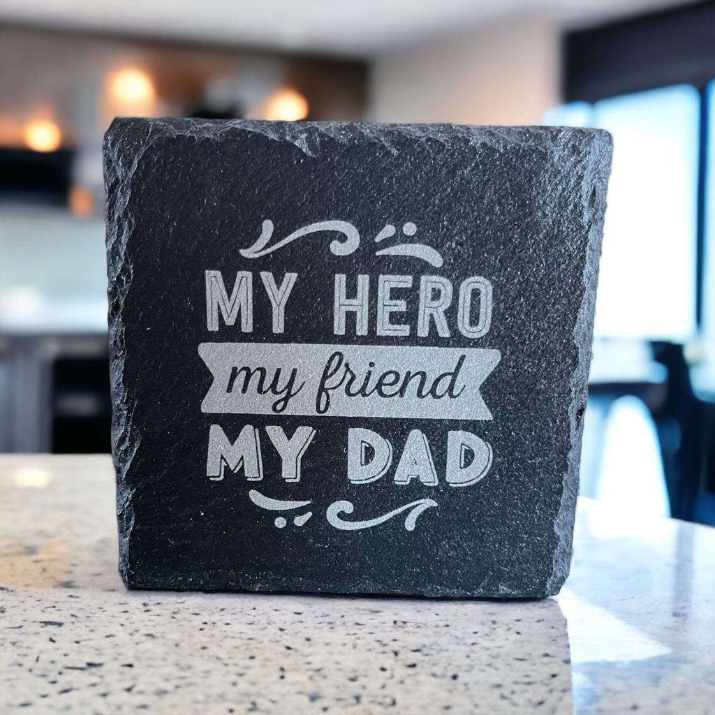 Father’s day coaster