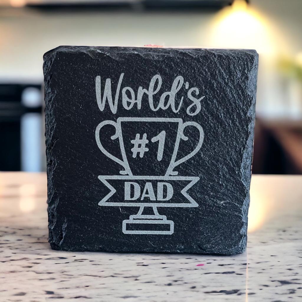Father’s day coaster