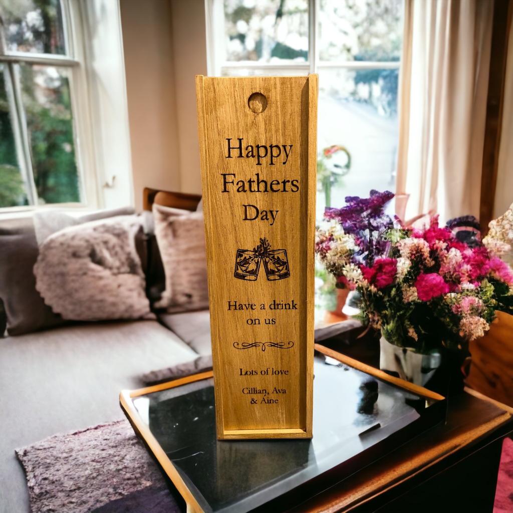 Whiskey Box - Spirit box , father’s day gift