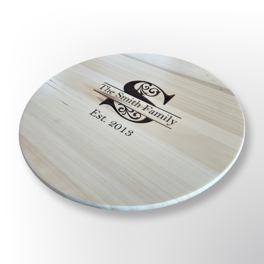 Personalise Lazy Susan serving board