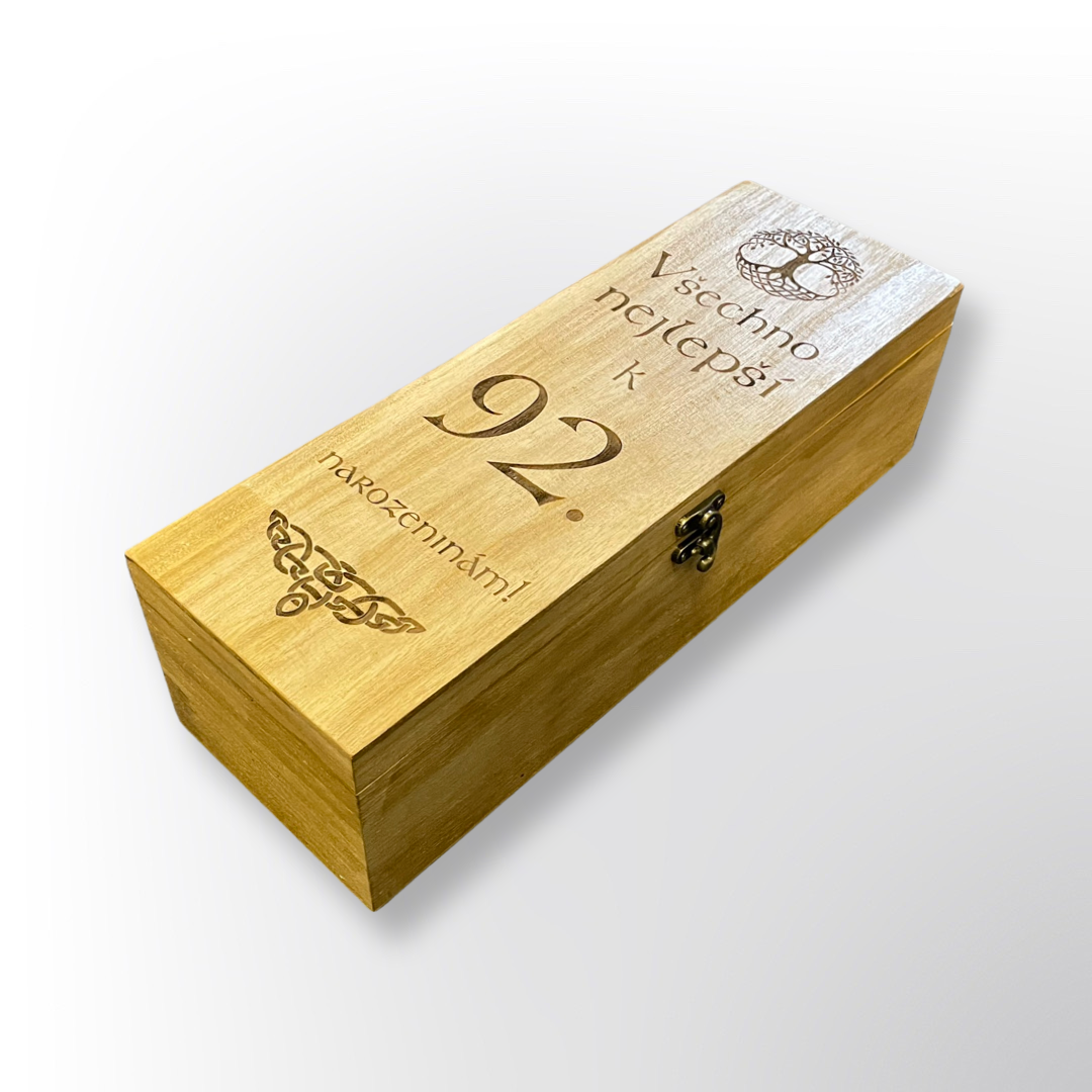 Champagne box personalised