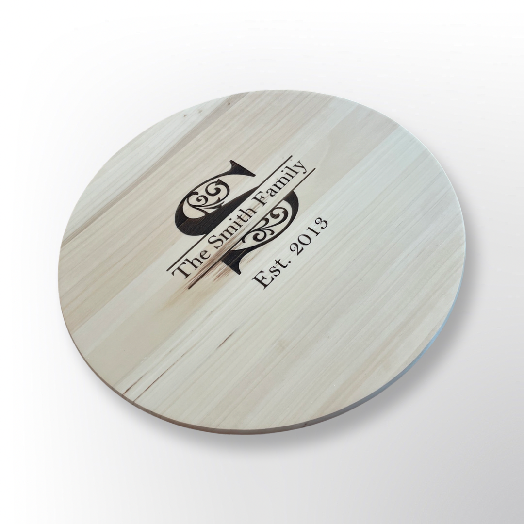 Personalise Lazy Susan serving board