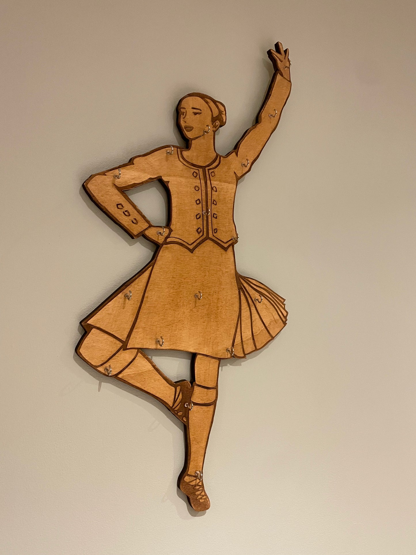 Highland dance Medal rack