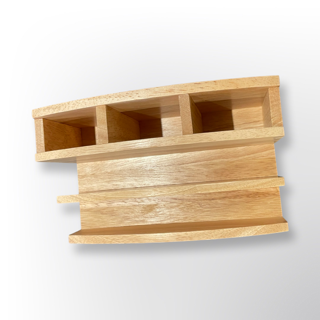 Letter desk tidy - personalised letter storage - hallway letter storage - new home gift