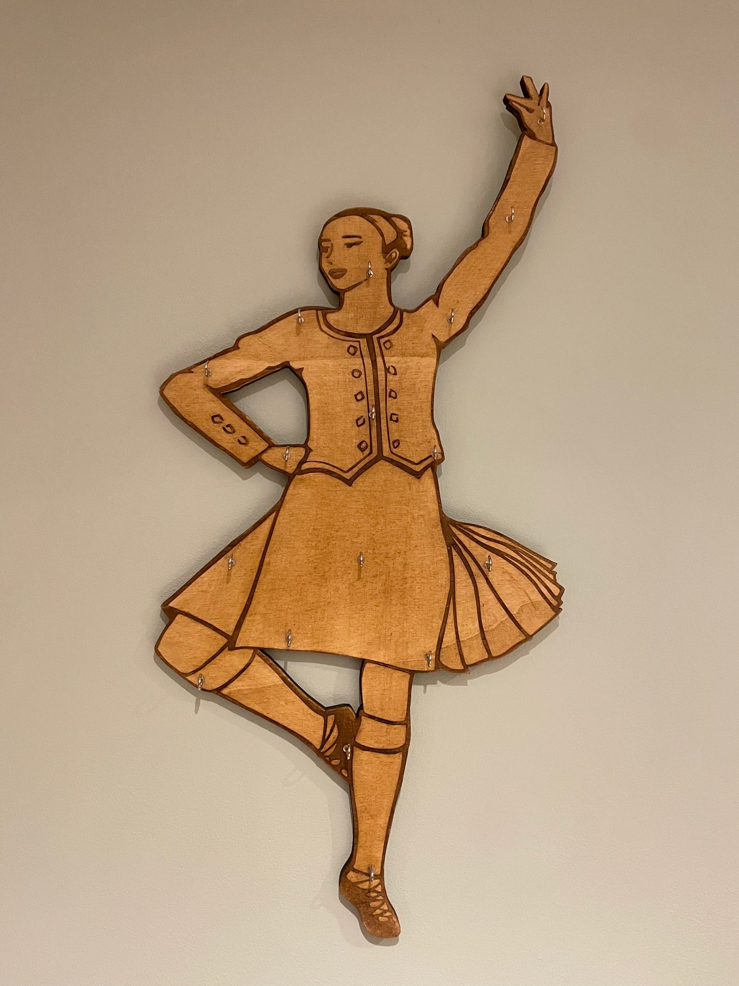 Highland dance Medal rack