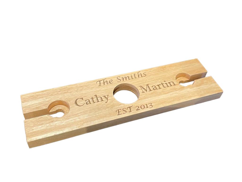 personalised wine bottle and glass holder - Wine butler