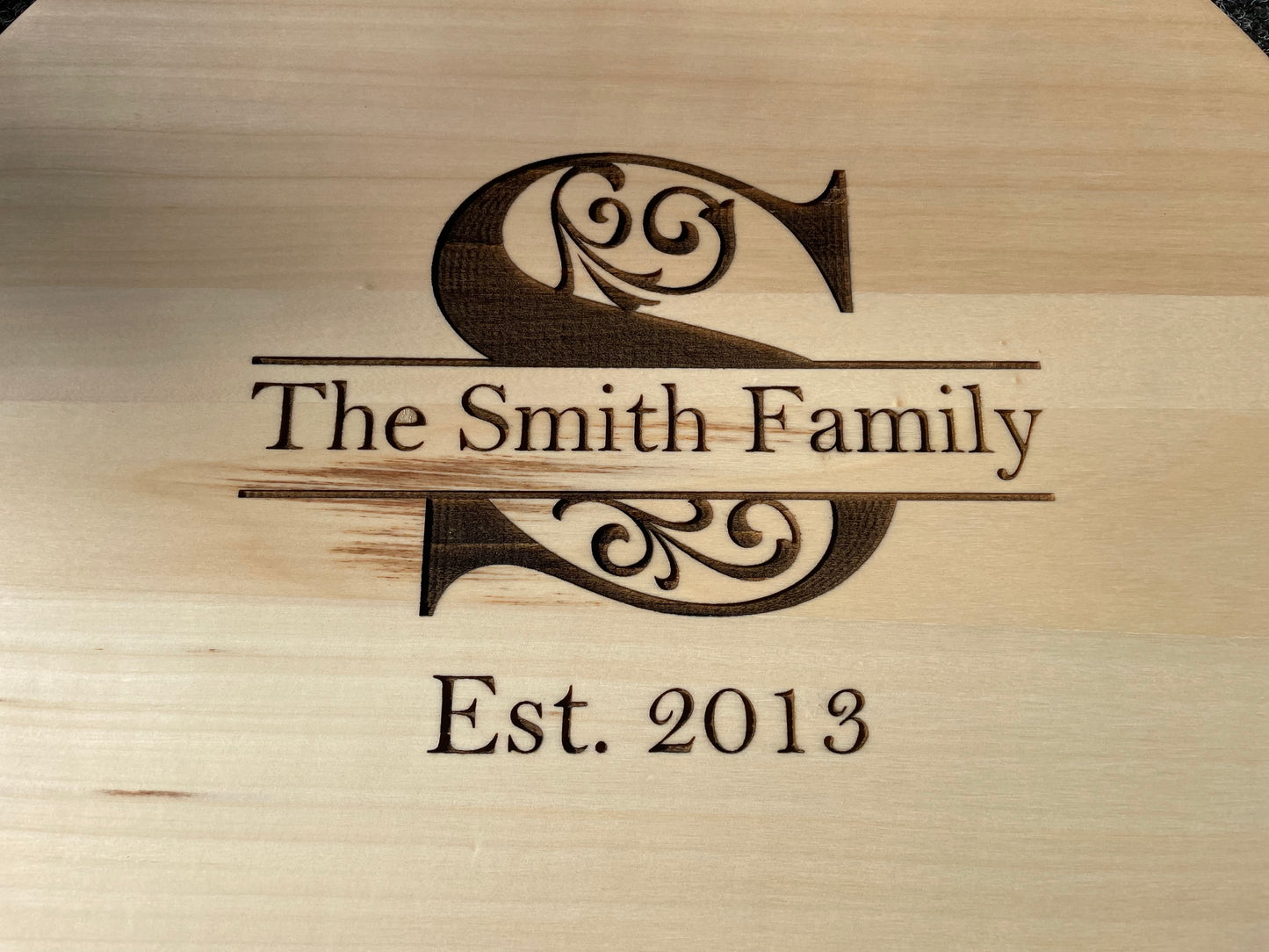 Personalise Lazy Susan serving board