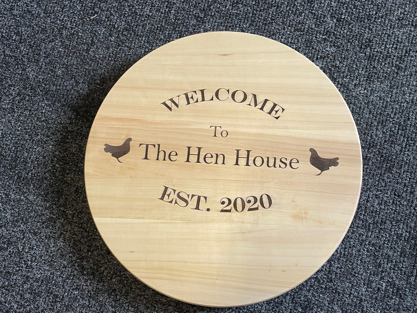 Personalise Lazy Susan serving board