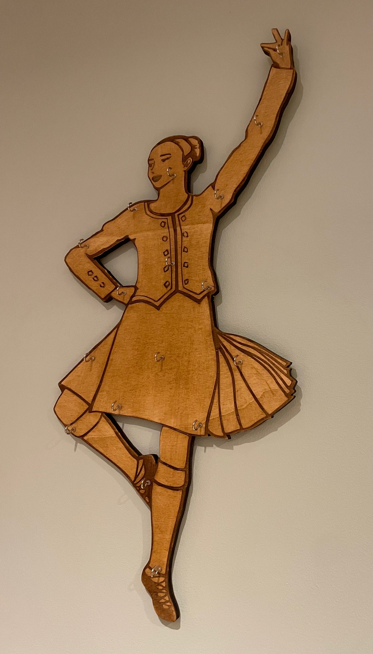 Highland dance Medal rack