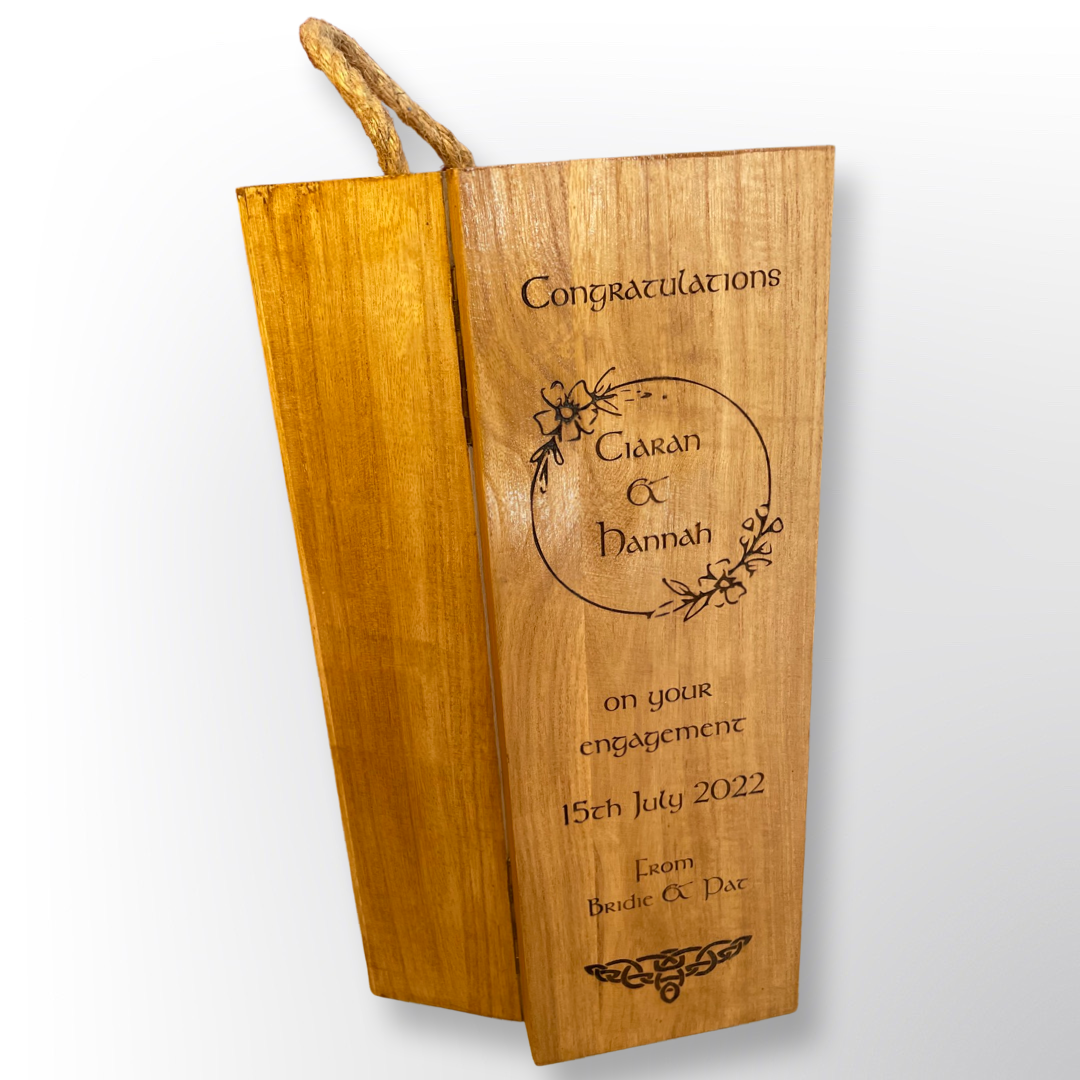 Champagne box personalised