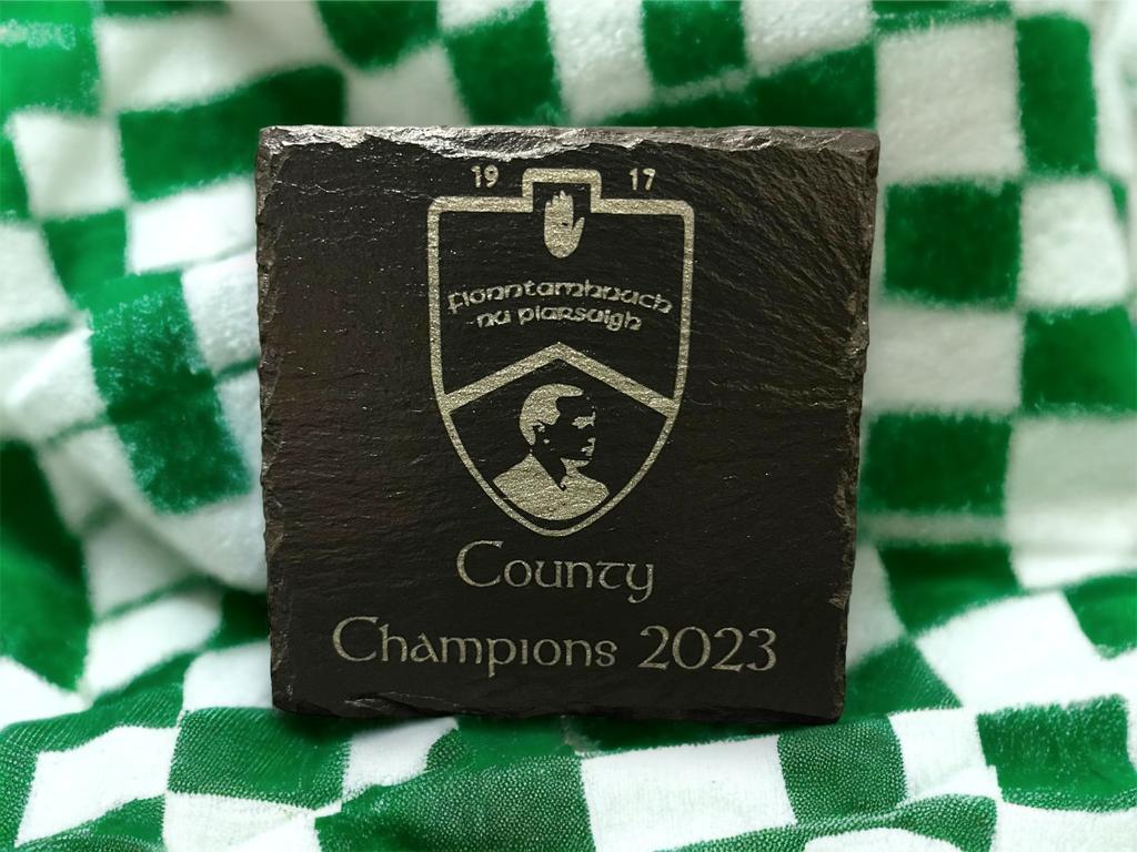 1 X GAA Slate Coaster