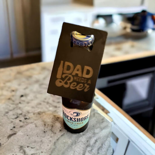 Best Dad - credit card bottle opener