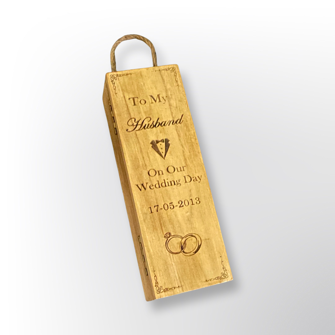 Champagne box personalised