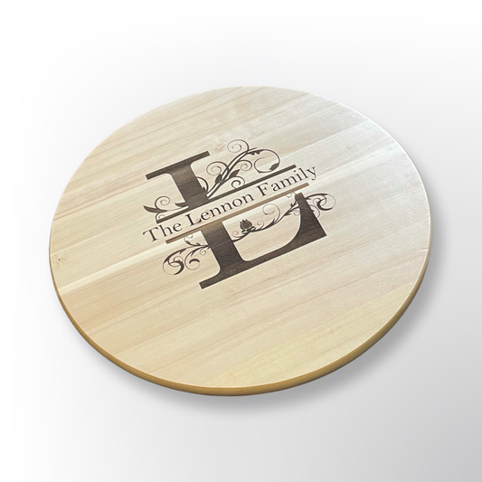 Personalise Lazy Susan serving board